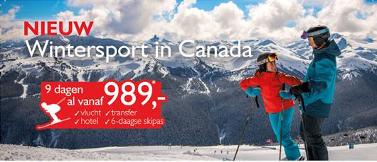 Foto bij Wintersport in Canada